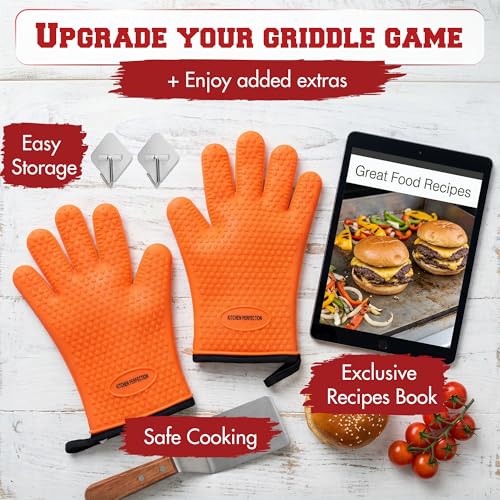 Griddle Gloves Variations Color and Size