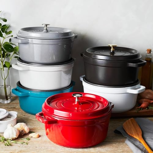Cast Iron Dutch Oven 4 (4-qt Round / White)