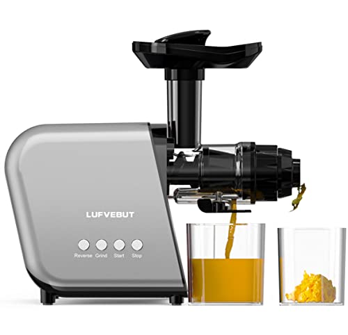 Wheatgrass Juicer Slow Masticating Juicer Machine Cold Press Juicer Extractor Easy To Clean for Vegetables & Fruits