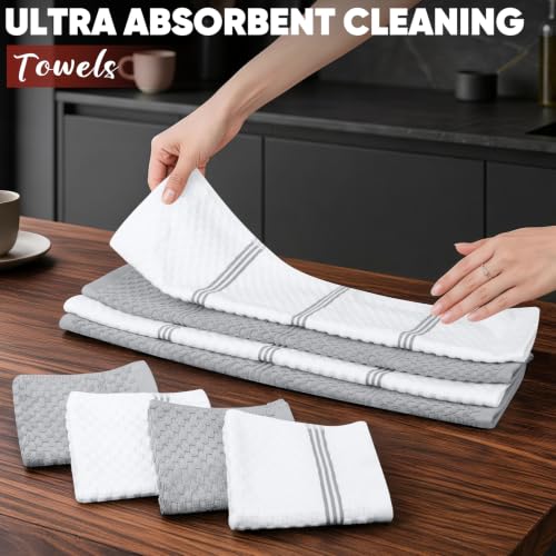 Silicone Oven Mitts and Pot Holders Sets