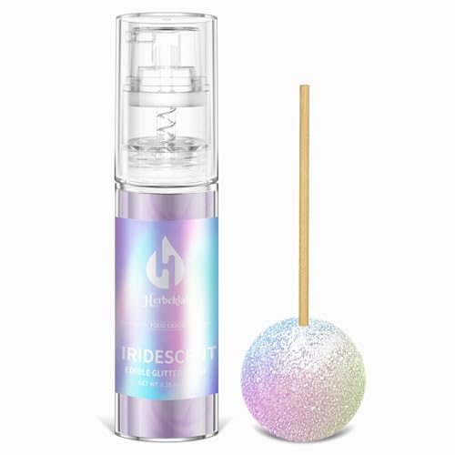 Edible Glitter Spray 10g Food Grade Cake Glitter Edible Spray for Chocolate Strawberry Cake Pops