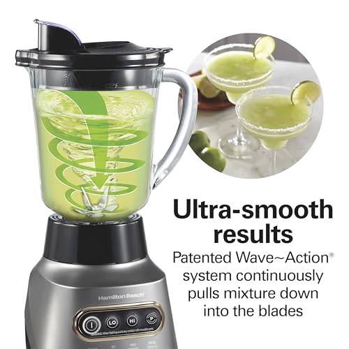 Quiet Blender for Smoothies With Wave Action System