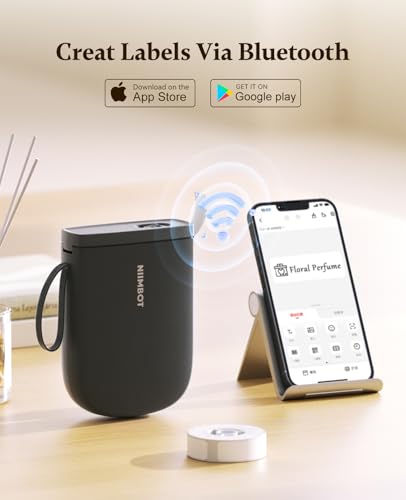 300 DPI D11 Label Maker Machine with Tape