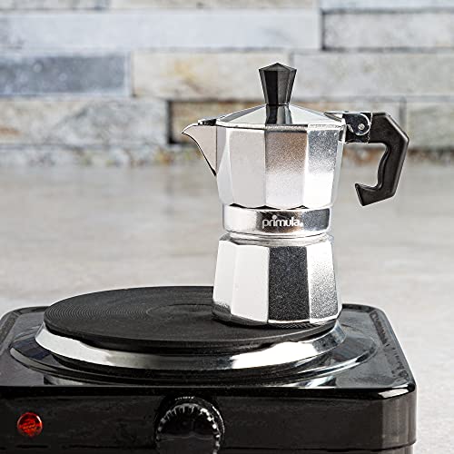Classic Stovetop Espresso and Coffee Maker (Silver / 1 Cup)
