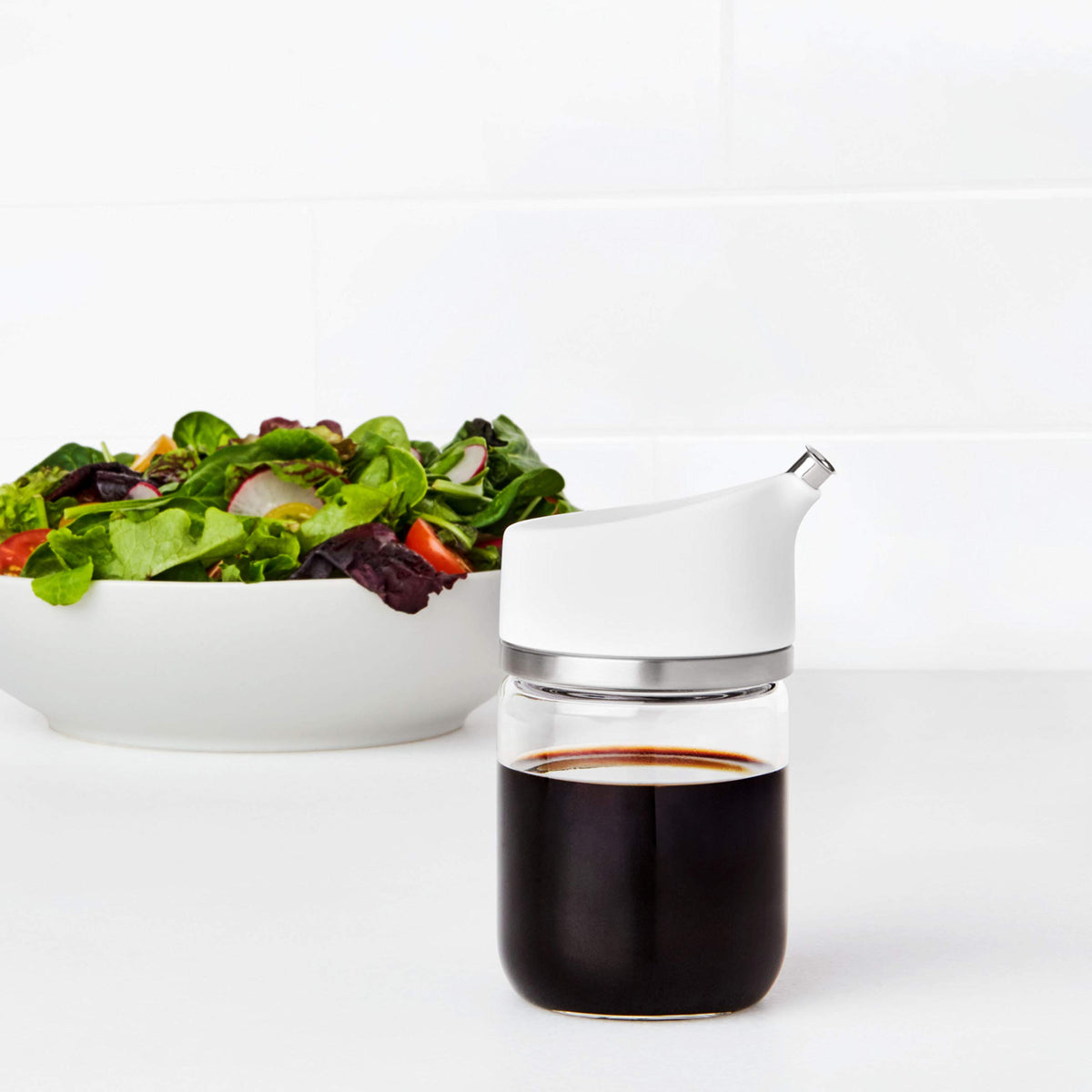 Good Grips Precision Pour Glass Dispenser for Soy Sauce (5.1 Ounces / Dispenser)