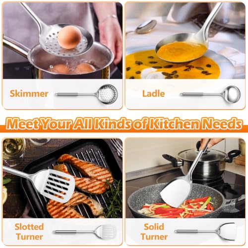 Stainless Steel Cooking Utensils Set of 4