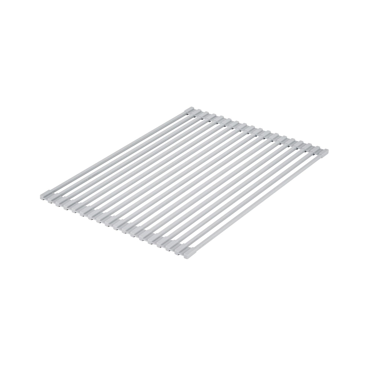 Gray Steel Over Sink Roll Up Drying Rack (Gray / 17" x 13")