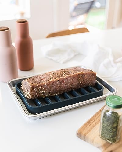 Silicone Roasting Rack Pan