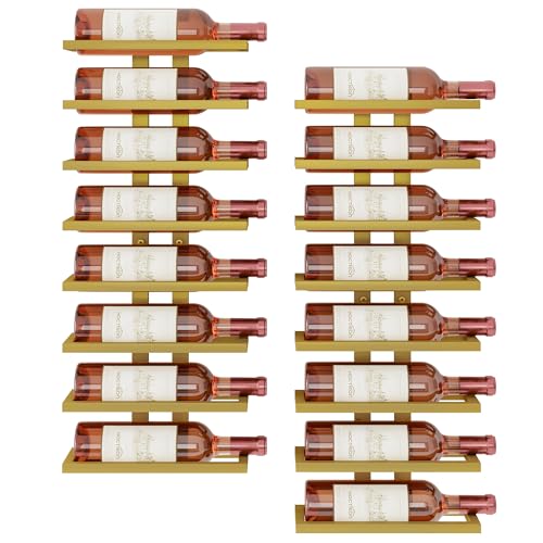 8 Tiers Wall Mounted Wine Racks