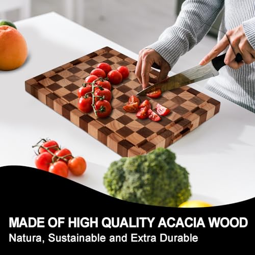 Acacia Wood Cutting Board (20"L x 1.5"W)
