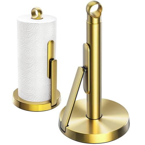 Heavy Duty Stainless Steel Paper Towel Holder with Tension Arm