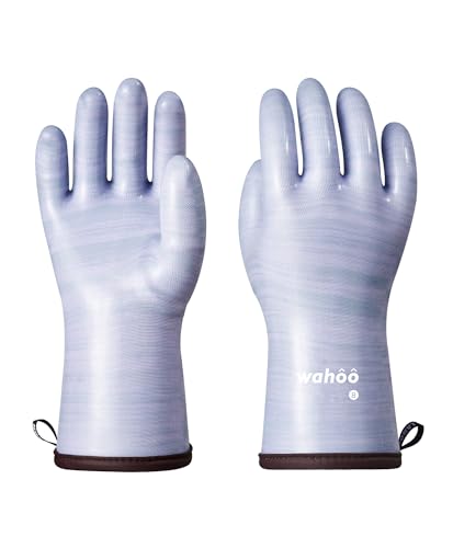 wahoo Liquid Silicone Oven Mitts Gloves