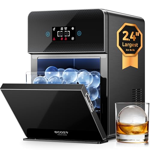 2.4" Sphere Ice Maker with CrystalFlux Technology