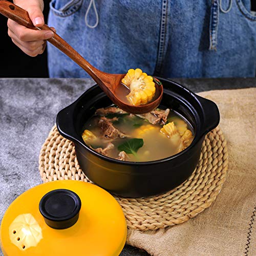Wooden Non Stick Kitchen Pan Toolset 7 Pieces Set