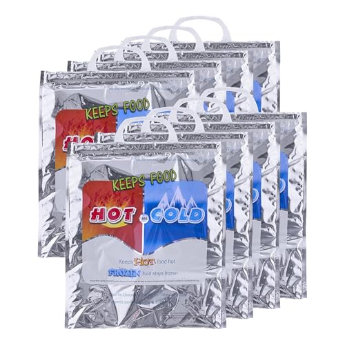 Hot and Cold Insulated Bags for Food Delivery