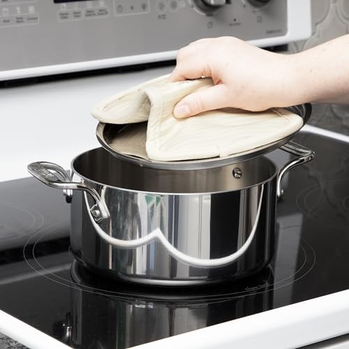 Premium Pot Holder & Hot Pad (Almond / 2 Pack)