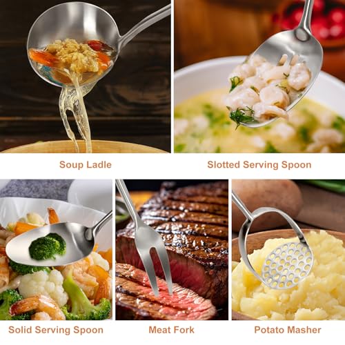 304 Stainlss Steel Kitchen Utensils Set