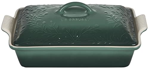Olive Branch Collection Stoneware Heritage Covered Rectangular Casserole