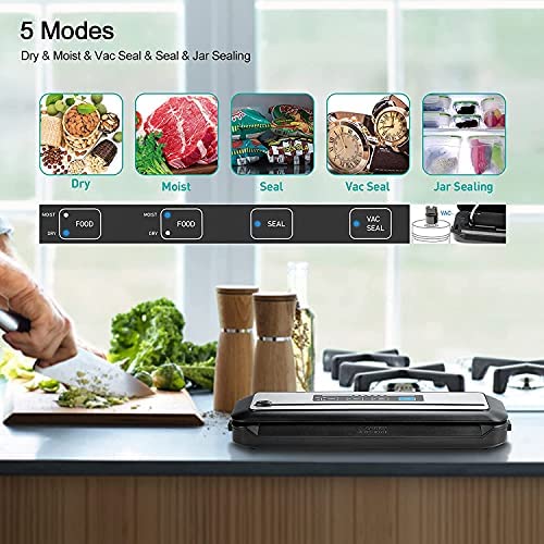 WIFI Sous Vide Cooker Bundle with Vacuum Sealer Machine