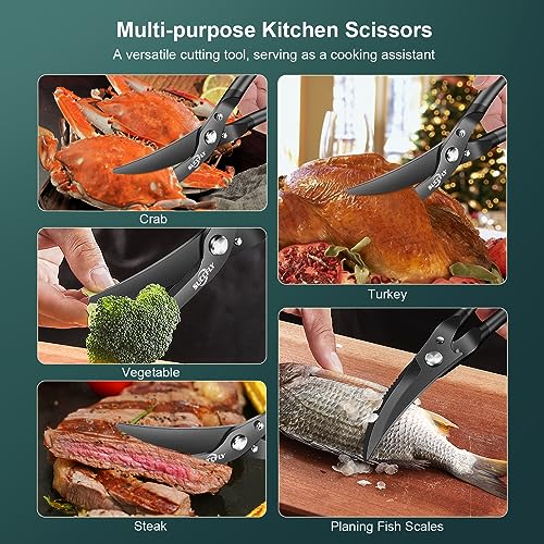 Premium Kitchen Shears Heavy Duty