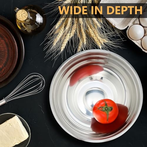 mixing bowl set with cover