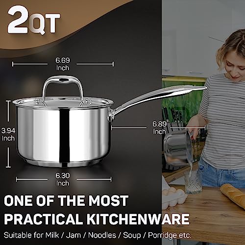 Stainless Steel Stock Pot Sauce Pan