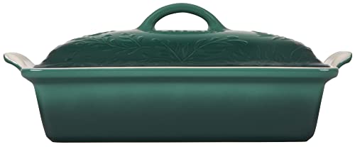 Olive Branch Collection Stoneware Heritage Covered Rectangular Casserole