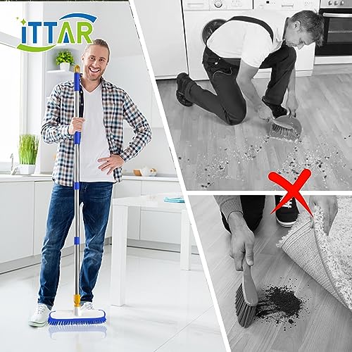 Floor Scrub Brush with Long Handle