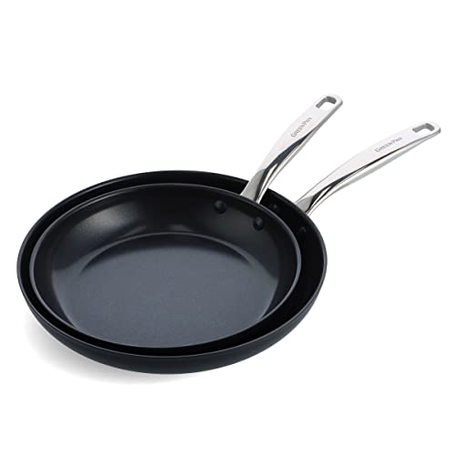 Prime Midnight Hard Anodized Healthy Ceramic Nonstick Frying Pan