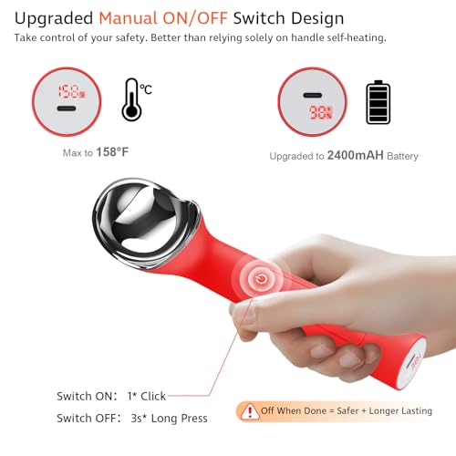 Heated Ice Cream Scoop Electric Icecream Scooper