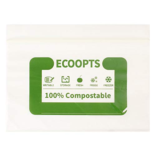 100% Compostable Sandwich Zip Bag