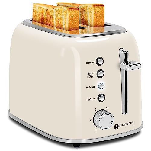 2 Slice Retro Toaster Stainless Steel
