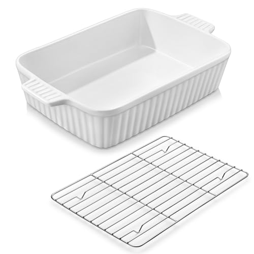 9x13 Large Casserole Dish for Oven