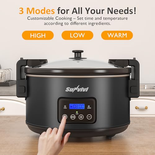 8.5 Quart Programmable Slow Cooker