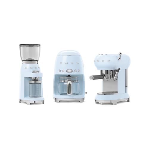 CGF11 Retro Style Coffee Grinder (8x7x11 / Pastel Blue)