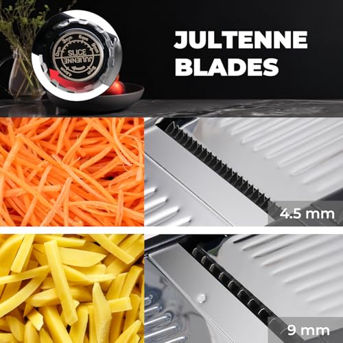 5‑in‑1 Adjustable Mandoline Slicer