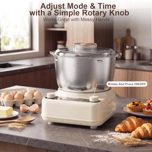 Electric Dough Maker with Ferment Function (Almond Cream)