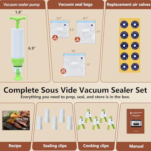 Sous Vide Machine 8 Quart (sous vide+seal bags+pump)
