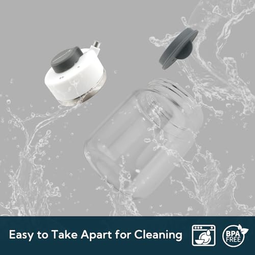 Precision Pour Glass Soy Sauce Dispenser with 3 Modes