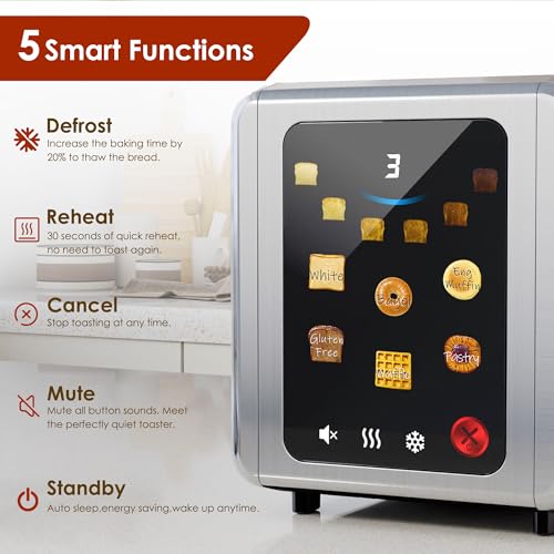 Full Touch Screen Toaster 2 Slice