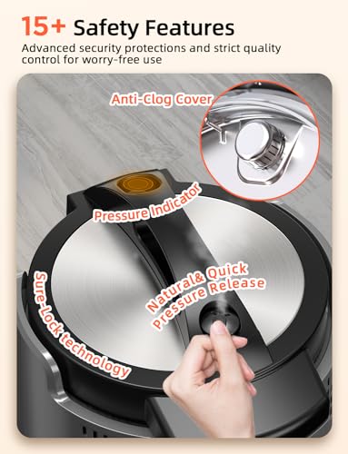 Duet Electric Pressure Cooker & Air Fryer Combo w