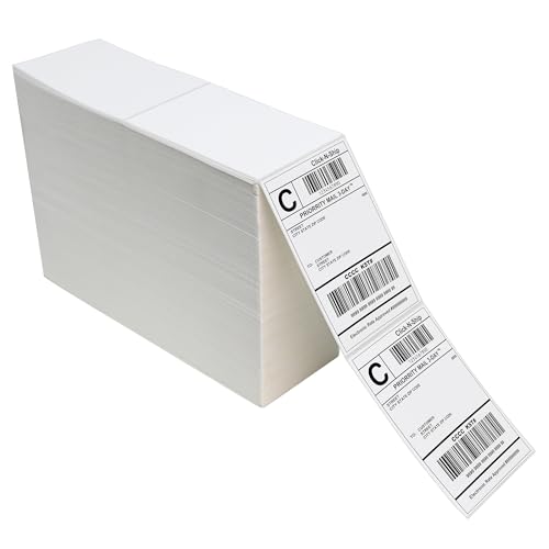 L Liked Thermal Shipping Labels 4”x 6”in Fanfold