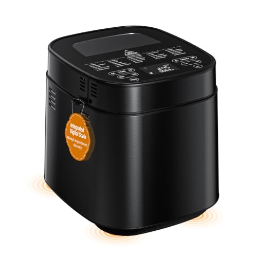 2026 Upgraded 2.5LB Bread Maker with Built (Iron Black)