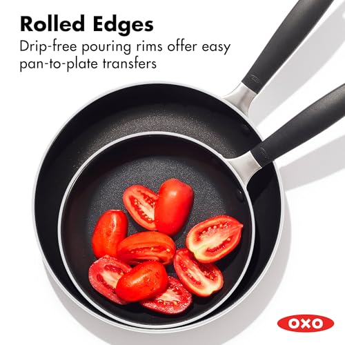 Nonstick 8” and 10” Frying Pan Set (8" & 10" Frying Pan Skillet Set)
