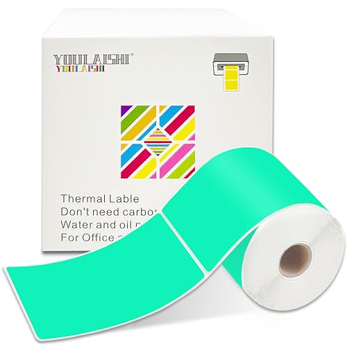 3 X 5 Inch Printable Waterproof Rectangle Color Coding Labels