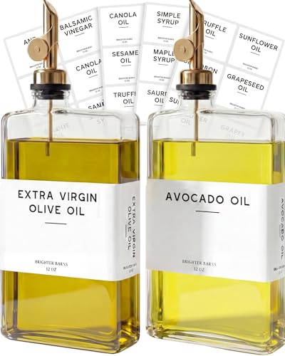Olive Oil Dispenser Bottle for Kitchen