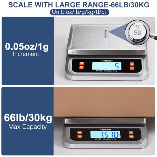 Commercial Large Digital Kitchen Scale 1g