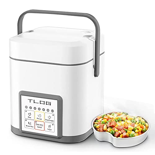Mini Rice Cooker 2 Cups Uncooked