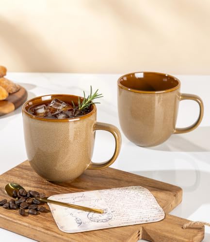 12OZ Ceramic Coffee Mugs Set of 6
