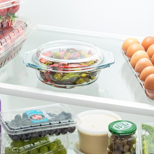 Clear Glass Casserole